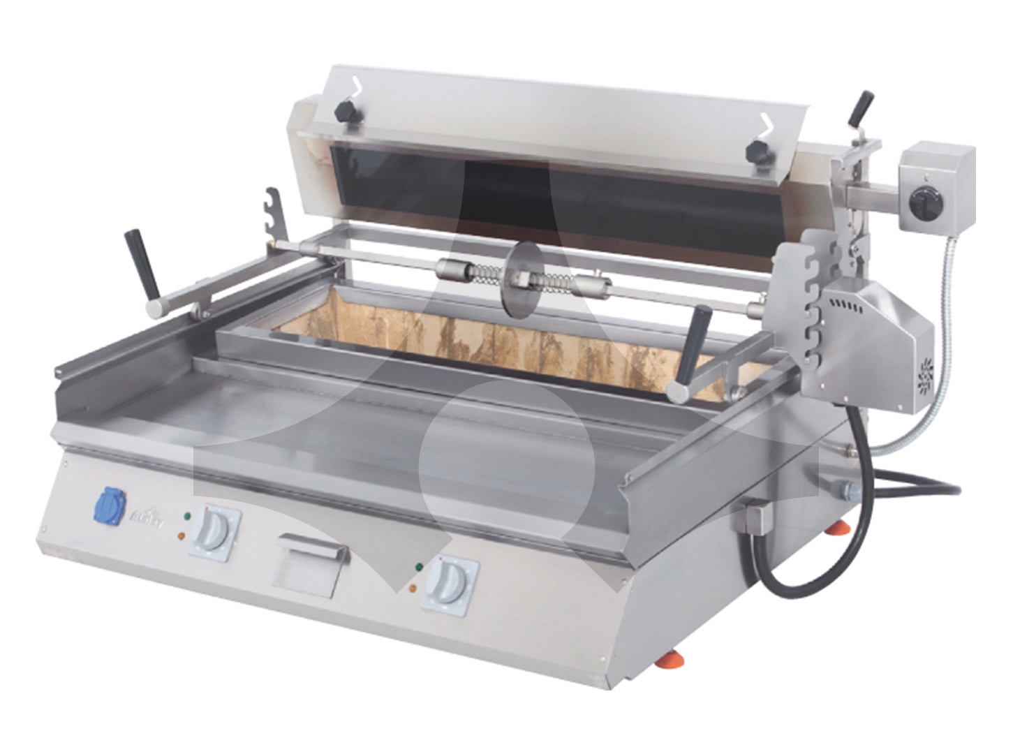 ACAG02 YATAY ET PISIRME CAG KEBABI MAKINESI ELEKTRIKLI Atalay Mutfak