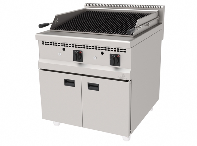 ALI-890 Grill With Lava Stone Gas