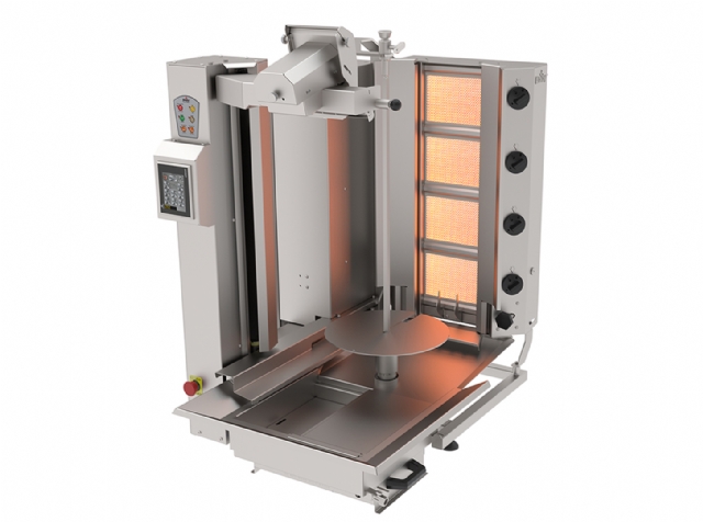 ADR-C1-4G Compact Doner Robot Gas - 4 Heater