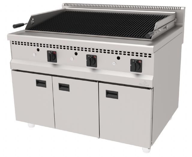 ALI1290 Grill With Lava Stone Gas