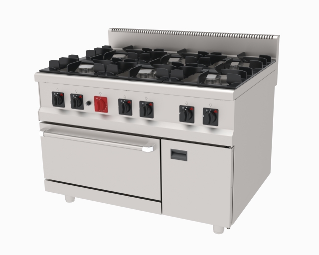 AGK-1290 Gazlı Kuzine