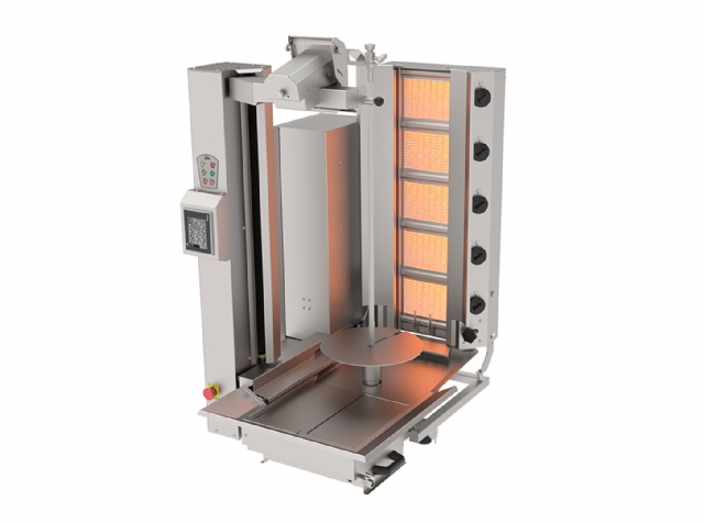 ADR-C1-5G Compact Doner Robot- Gas- 5 Heater